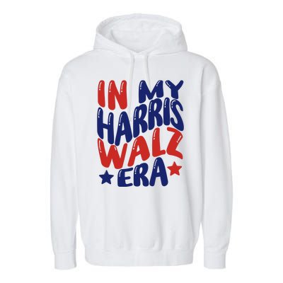 In My Kamala Era Groovy Harris For Madam President 2024 Garment-Dyed Fleece Hoodie