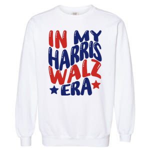 In My Kamala Era Groovy Harris For Madam President 2024 Garment-Dyed Sweatshirt