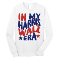 In My Kamala Era Groovy Harris For Madam President 2024 Long Sleeve Shirt