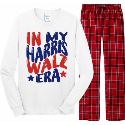 In My Kamala Era Groovy Harris For Madam President 2024 Long Sleeve Pajama Set