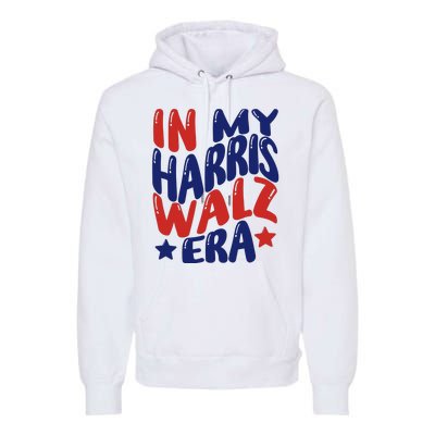 In My Kamala Era Groovy Harris For Madam President 2024 Premium Hoodie