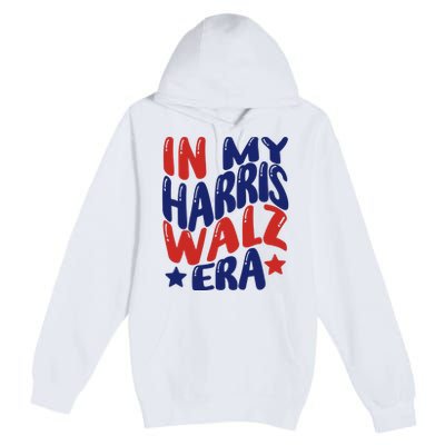 In My Kamala Era Groovy Harris For Madam President 2024 Premium Pullover Hoodie