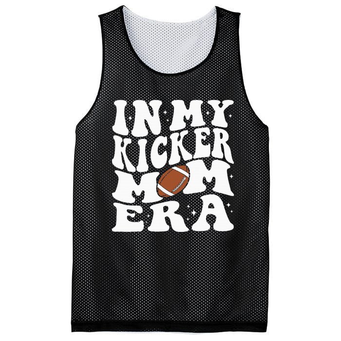 In My Kicker Mom Football Era Kicker Mama Football Christmas Mesh Reversible Basketball Jersey Tank