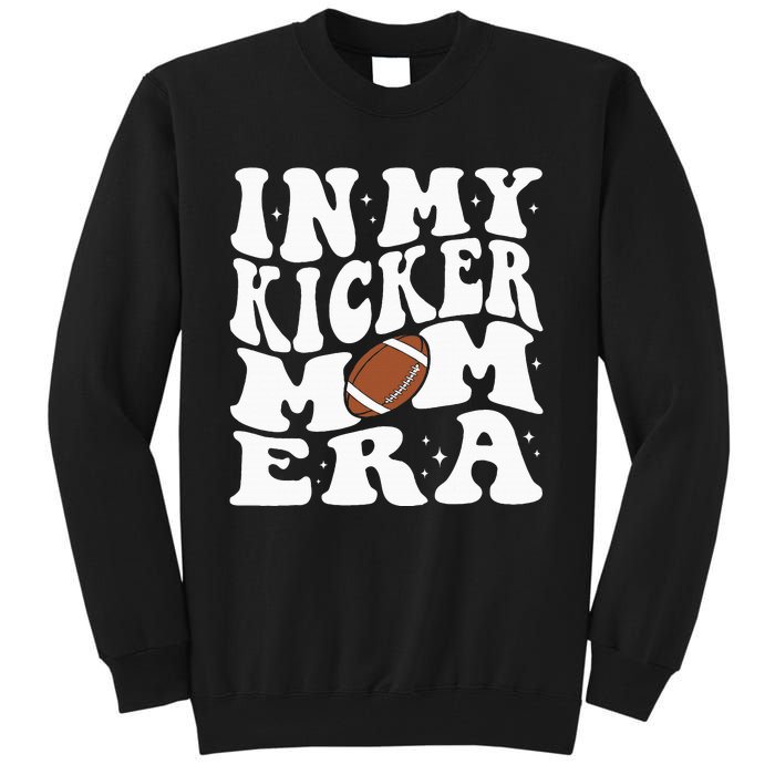 In My Kicker Mom Football Era Kicker Mama Football Christmas Tall Sweatshirt