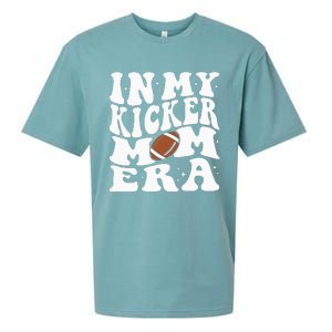 In My Kicker Mom Football Era Kicker Mama Football Christmas Sueded Cloud Jersey T-Shirt