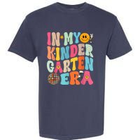 In My Kinder Garten Era Groovy Back To School Gift Garment-Dyed Heavyweight T-Shirt