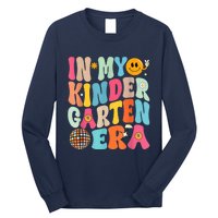 In My Kinder Garten Era Groovy Back To School Gift Long Sleeve Shirt