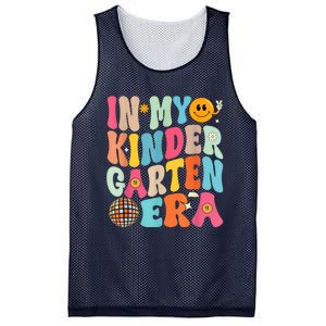 In My Kinder Garten Era Groovy Back To School Gift Mesh Reversible Basketball Jersey Tank