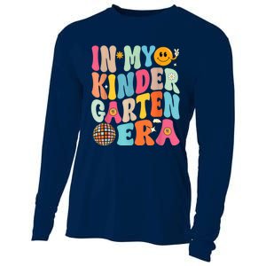 In My Kinder Garten Era Groovy Back To School Gift Cooling Performance Long Sleeve Crew