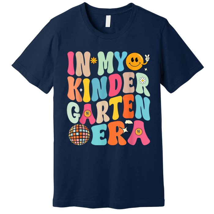 In My Kinder Garten Era Groovy Back To School Gift Premium T-Shirt