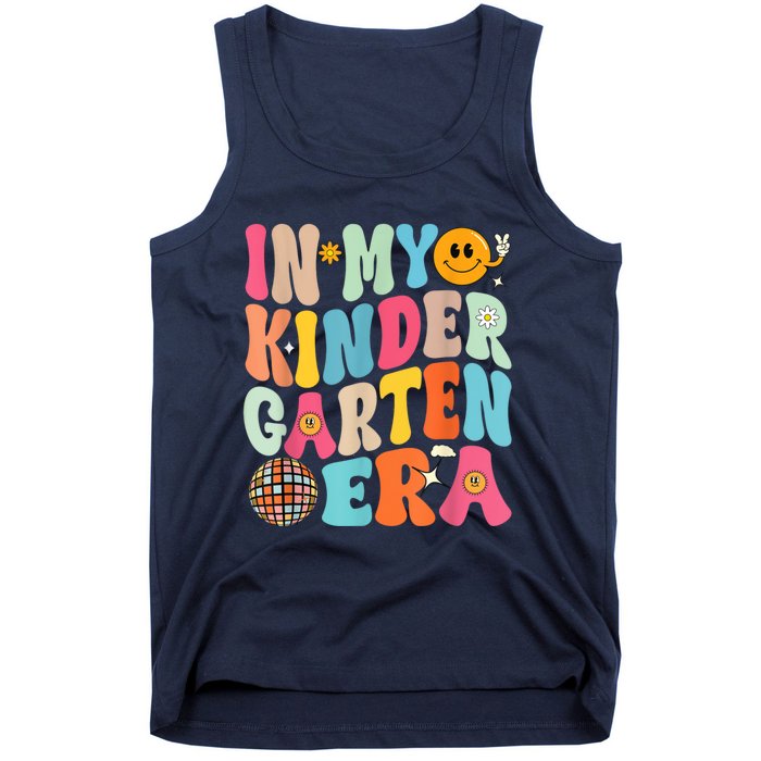 In My Kinder Garten Era Groovy Back To School Gift Tank Top