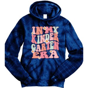 In My Kindergarten Era Girl Cute Back To School Kindergarten Tie Dye Hoodie