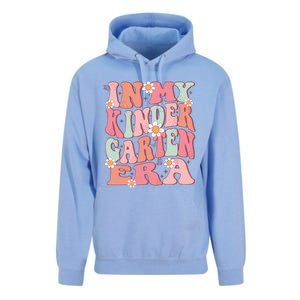 In My Kindergarten Era Girl Cute Back To School Kindergarten Unisex Surf Hoodie