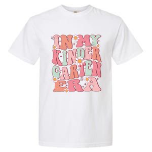 In My Kindergarten Era Girl Cute Back To School Kindergarten Garment-Dyed Heavyweight T-Shirt