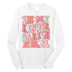 In My Kindergarten Era Girl Cute Back To School Kindergarten Long Sleeve Shirt