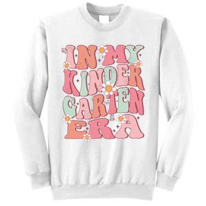 In My Kindergarten Era Girl Cute Back To School Kindergarten Sweatshirt