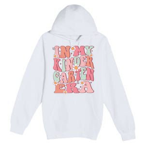 In My Kindergarten Era Girl Cute Back To School Kindergarten Premium Pullover Hoodie