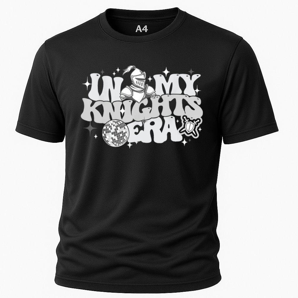In My Knights Era Back To School Mascot Spirit Game Squad Cooling Performance Crew T-Shirt