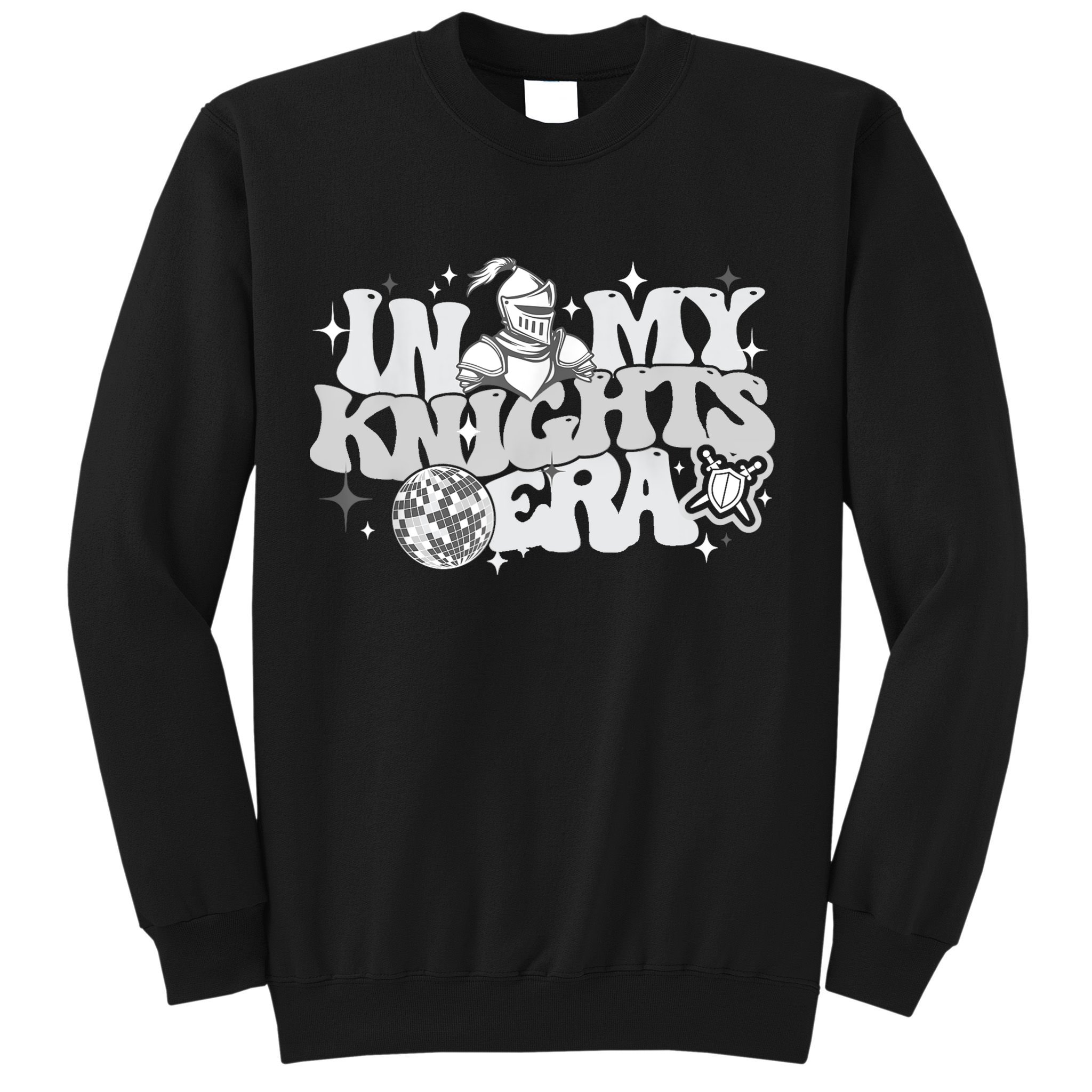 In My Knights Era Back To School Mascot Spirit Game Squad Sweatshirt