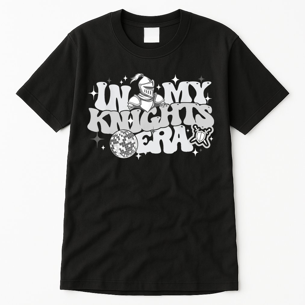 In My Knights Era Back To School Mascot Spirit Game Squad Tall T-Shirt
