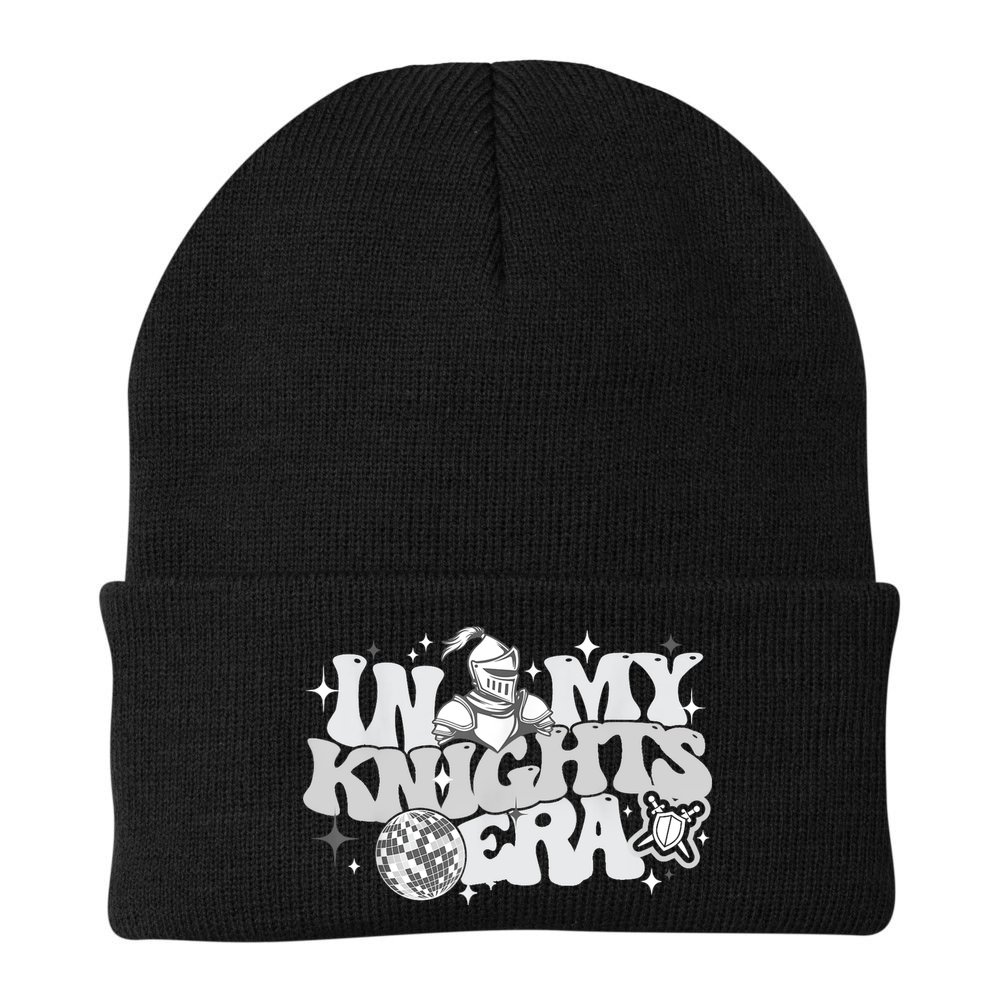 In My Knights Era Back To School Mascot Spirit Game Squad Beanie