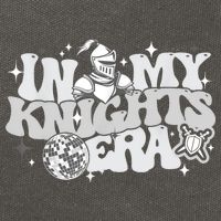 In My Knights Era Back To School Mascot Spirit Game Squad Cotton Canvas Backpack