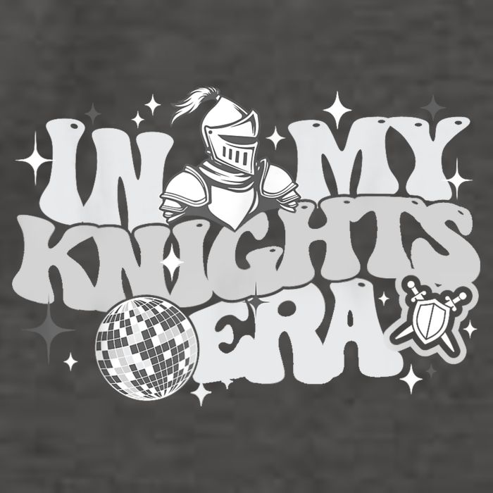 In My Knights Era Back To School Mascot Spirit Game Squad Vector Backpack