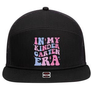 In My Kindergarten Era Retro Kindergartener 7 Panel Mesh Trucker Snapback Hat