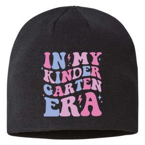 In My Kindergarten Era Retro Kindergartener Sustainable Beanie