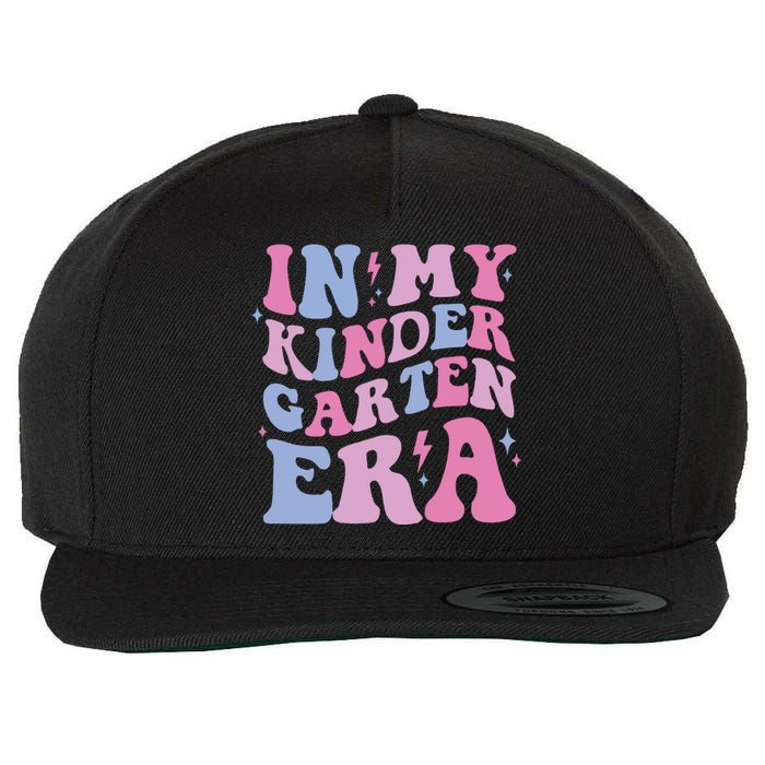 In My Kindergarten Era Retro Kindergartener Wool Snapback Cap