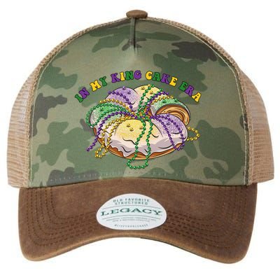 In My King Cake Era Mardi Gras Legacy Tie Dye Trucker Hat