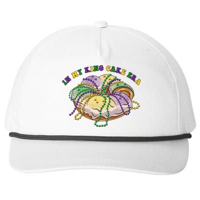 In My King Cake Era Mardi Gras Snapback Five-Panel Rope Hat