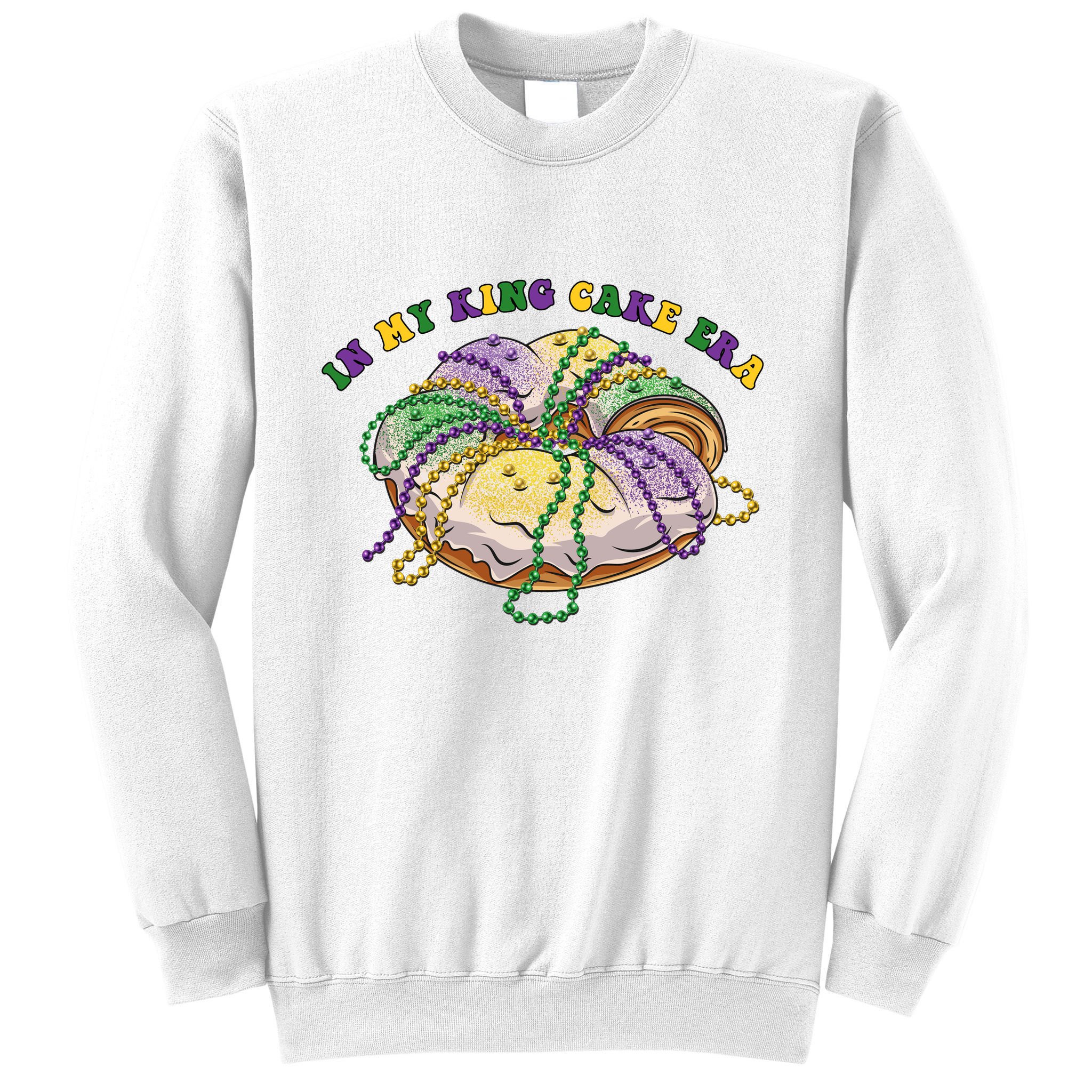 In My King Cake Era Mardi Gras Sweatshirt