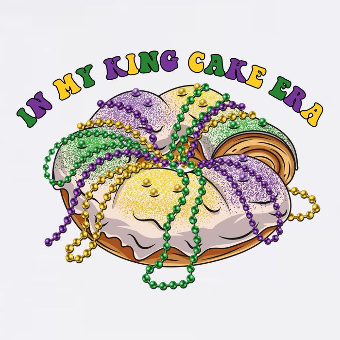 In My King Cake Era Mardi Gras Adult Drive Performance Visor