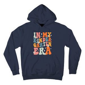 In My Kindergarten Era Groovy Back To School Kinder Teacher Tall Hoodie