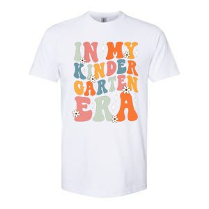 In My Kindergarten Era Groovy Back To School Kinder Teacher Softstyle CVC T-Shirt