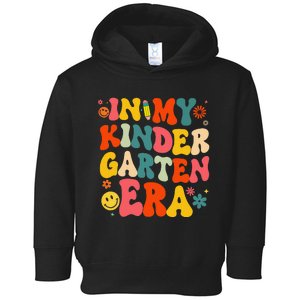 In My Kindergarten Era Retro Back To School Teacher Student Gift Toddler Hoodie