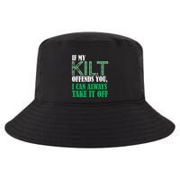 If My Kilt Offends You Funny St. Patrick's Day Cool Comfort Performance Bucket Hat