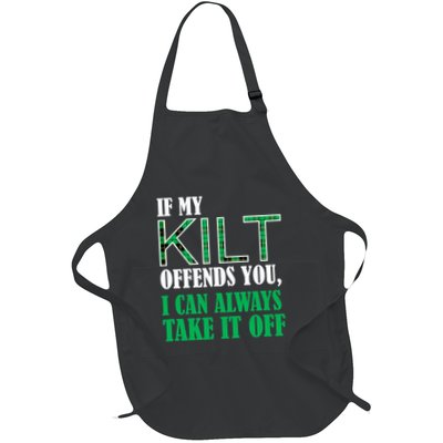 If My Kilt Offends You Funny St. Patrick's Day Apron