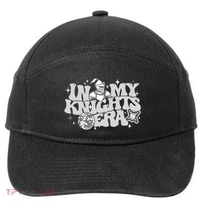 In My Knights Era Back To School Mascot Spirit Game Squad 7-Panel Snapback Hat