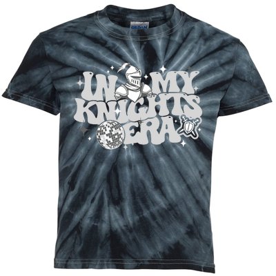 In My Knights Era Back To School Mascot Spirit Game Squad Kids Tie-Dye T-Shirt