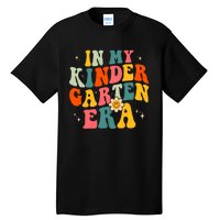 In My Kindergarten Teacher Era Kinder Groovy Retro Tall T-Shirt