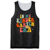 In My Kindergarten Teacher Era Kinder Groovy Retro Mesh Reversible Basketball Jersey Tank