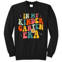 In My Kindergarten Teacher Era Kinder Groovy Retro Tall Sweatshirt