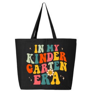 In My Kindergarten Teacher Era Kinder Groovy Retro 25L Jumbo Tote