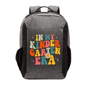 In My Kindergarten Teacher Era Kinder Groovy Retro Vector Backpack