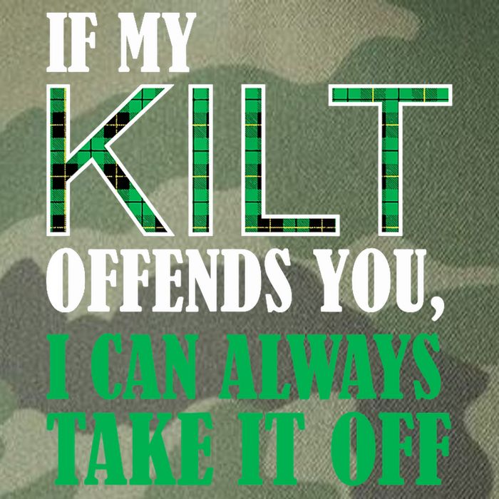 If My Kilt Offends You - Funny St. Patrick's Day Legacy Tie Dye Trucker Hat