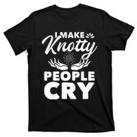 I Make Knotty People Cry Massage Therapist Massotherapist T-Shirt