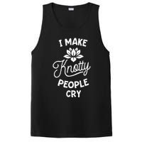 I Make Knotty People Cry Funny Massage Therapist Therapy PosiCharge Competitor Tank