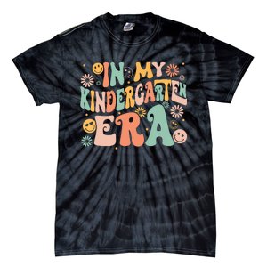 In My Kindergarten Era Retro Back To School Teacher Student Tie-Dye T-Shirt